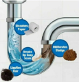 110g Powerful Kitchen Pipe Dredging Agent Dredge Deodorant Toilet Sink Drain Cleaner Cleaner Sewer Fast Basin Cleaning Tools. 