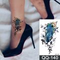 12Pcs/Set hand finger wrist tattoo sticker small size waterproof men tattoo dragon snake scorpin skull temporary tattoos boy. 