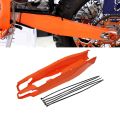 FLYEER Motorcycle Swingarm Guard Swing Arm Protector Cover for KTM 150 200 250 300 350 450 500 EXC EXC-F XC-W XCF-W 2012-2021. 