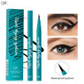 Amazon Makeup QIC Green Box Eyeliner Waterproof Non-Smudging Quick Drying Hard Tip Liquid Eyeliner Pen European and American Cosmetics. 