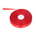 Red Ribbon, Red Ribbon Thin Glossy Appearance for Wedding Decoration for Gift Filling. 