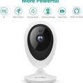Wansview WiFi IP Camera, 1080P Baby Camera K5, Pet Camera Monitor Wireless Home Security Camera with Motion Detection 2-Way Audio Night Vision, Works with Alexa (White). 