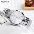 LSVTR Fashion Business Quartz Watch Ladies Men's Calendar Wristwatch Life Waterproof Watches Couple Clock. 