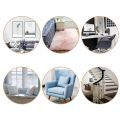 Soft Faux Sheepskin Fur Rug Rug for Bedroom Fuzzy Light Blue. 