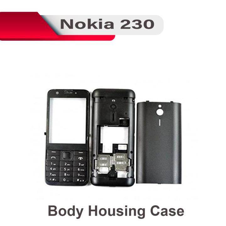Nokia%20230%20Rear%20Complete%20Body%20Casing%20Housing%20Replacement%20For%20Nokia%20230%20-%20Black%20-%20Image%206