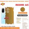 Redmi A5 FULL BACK 360 premium Protection Skin Wrap / Protection Sticker With 4 sides and camera Protection full cover Premium Quality. 