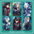 Hot Game Genshin Impact Character Card Holder Wriothesley Neuvillette Furina Fontaine Focalors Arlecchino The Knave HD Printing. 