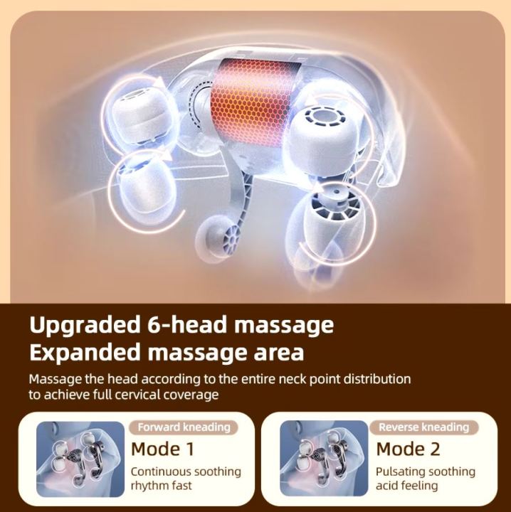 Multi Functional Wireless Trapezius Massager Neck and shoulder Massager Neck Massager And Back Neck Massager Cervical Massager
