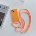 Necklace Case For iPhone 11 Shoulder Lanyard Transparent Soft TPU Phone Cover For iPhone 14 13 12 XR 11 Pro Max XS MAX 7 8 plus. 