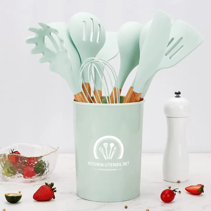 12Pcs-Silicone%20Kitchenware%20Set%20Kitchen%20Utensils%20Cooking%20Sets%20Non-stick%20Spatula%20Silicone%20Kitchen%20Tools%20with%20Wooden%20Handle%20Heat%20Resistant%20Non-Toxic%20BPA%20Free%20-%20Image%2010