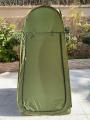 Black /Green Pop Up Privacy Changing Dressing Room Tent Toilet Beach Shower Camping tent(Commode not included just for advertisement). 
