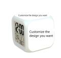 Cartoon Toys Kids Alarm Clock Fireman Sam LED Color Changing Digital Clock Desk Night Wake Up Light Glowing Electronic Reveil. 