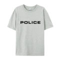 Police T Shirt Graphic Print Adult Tee Shirt Simple Style Homme Black T-Shirt Custom Loose T-Shirt Oversized. 