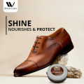 WBM Shoe Polish - Brown  Leather Nourshing & Water Repellent Shoe Polish - 50ML. 