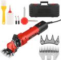 690W Professional Sheep Shearing Machine,Heavy Duty Sheep Clipper with 6 Speed Adjustment,Clippers for Shaving Thick Hair in Sheep, Goats and Pet Livestock. 