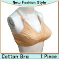 Classic Cotton Bra Brazier for Women Undergarments and Non-wired Brazzer with Chikan Embroidery. 