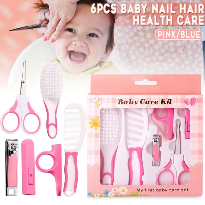 6%20Pcs%20Newborn%20Baby%20Nail%20Hair%20Daily%20Care%20Kit%20Infant%20Kids%20Grooming%20Brush%20Comb%20and%20Manicure%20Home%20Set%20-%20Image%203