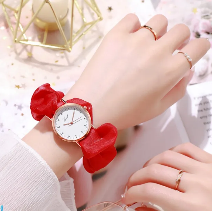 Korean%20watches%20Crunchy%20Watch%20and%20Bracelet%20watches%20for%20girls%20%20Female%20Accessories%20ladies%20watches%20Scrunchies%20Watch%20For%20Girls%20&%20Women%20%7C%20Gift%20for%20Girls%20-%20Image%205