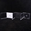 Transparent Bottom CD Box Empty CD Case PP Plastic CD Case CD Case Capacity 1-2 Discs Demoo. 