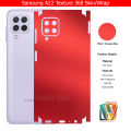 Samsung Galaxy A22 Skin/Wrap 360 Protection Carbon fiber/ Matte/ Transparent/ Leather Back And Sides Included Camera Skin. 