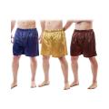 VALERIE MENS COLLECTION OF SLEEPWEAR/NIGHTWEAR   silky satin Men's Boxer Shorts loose fit feel free sleepwear. 