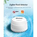 Tuya Zigbee Water Leakage Detector Smart Home Water Flood Sensor Work With Tuya Zigbee Gateway Support Smart Life APP Water pipe breakageLinkage. 