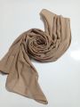 Large Size Georgette Plain Stoller Multicolour Dupattas for girls and women (Size 74 x 34 inch). 