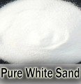 Pure White Sand Sea Sand Best For Planted And Fresh Water Fish Tank 1 KG. 