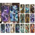 Genshin Impact Phone Case for VIVO Y53S Y33S Y22S Y11S Y31 Y21 Y70 Y20 Y21S Y72 Y35 Y51 Y01 V23E V21 V23 V21E Funda. 
