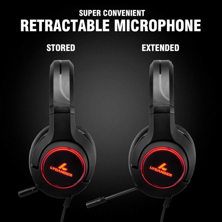 Lycander%20Gaming%20Headset%20with%20Microphone%20LED%20Light,%203.5mm%20input%20Jack%20With%20RGB%20%20USB%20Headset%20with%20Detachable%20Microphone,%20Hybrid%203.5mm%20Audio%20Jack%20&%20USB%20input,%20Sturdy%20Metal%20Build,%20Wide%20Compatibility%20-%20Suitable%20for%20Conference%20Calls,%20Music,%20Movies%20and%20Gaming%20-%20Image%208