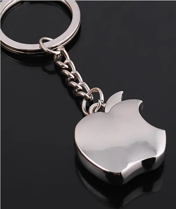 Apple%20Key%20Chain%20Metal%20Creative%20Key%20Chain%20-%20Image%203