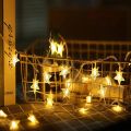 Led Star Fairy Light Battery Opertaed, Star String Light 20 Star in 1 String For Wedding, Christmas decor, Home Decor. 