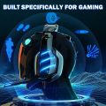 Beexcellent GM3 Gaming for PS4 PS5 Switch Xbox One PC with RGB Light, Noise Canceling Mic, Surround Sound Gaming Headphones. 