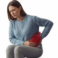 Hot Water Bottle Bag 2 Litre for Back Pain & Period Cramps Relief - High Quality Rubber Heat Pack for Joint Pain. 