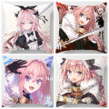 ZENGIA Astolfo Pillow Case Anime Cushion Cover Pillow Cover Decorative Pillows For Sofa Home Decor Pillowcase. 