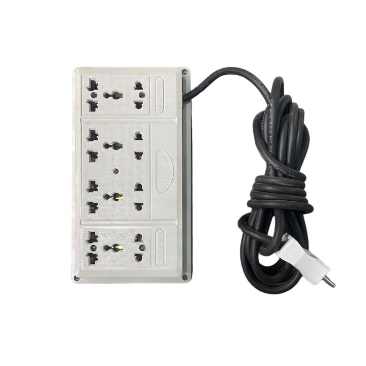 08 Ports High Quality Power Electric Multipurpose Extension Board, Extension Lead, Switch Board, Power Extension with and without Wire