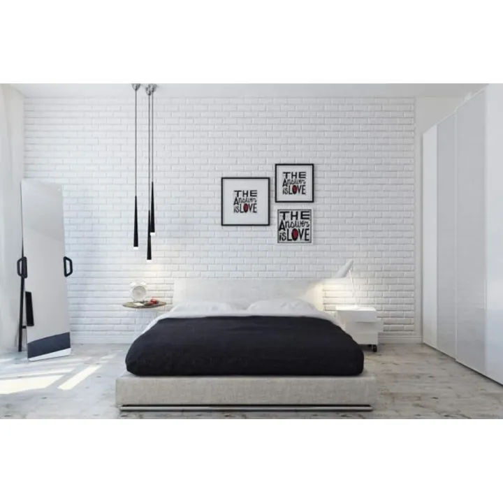 70x77cm%20Modern%203D%20Brick%20Pattern%20Wallpaper%20Bedroom%20Living%20Room%20Wall%20Sticker%20Decor%20-%20Image%202