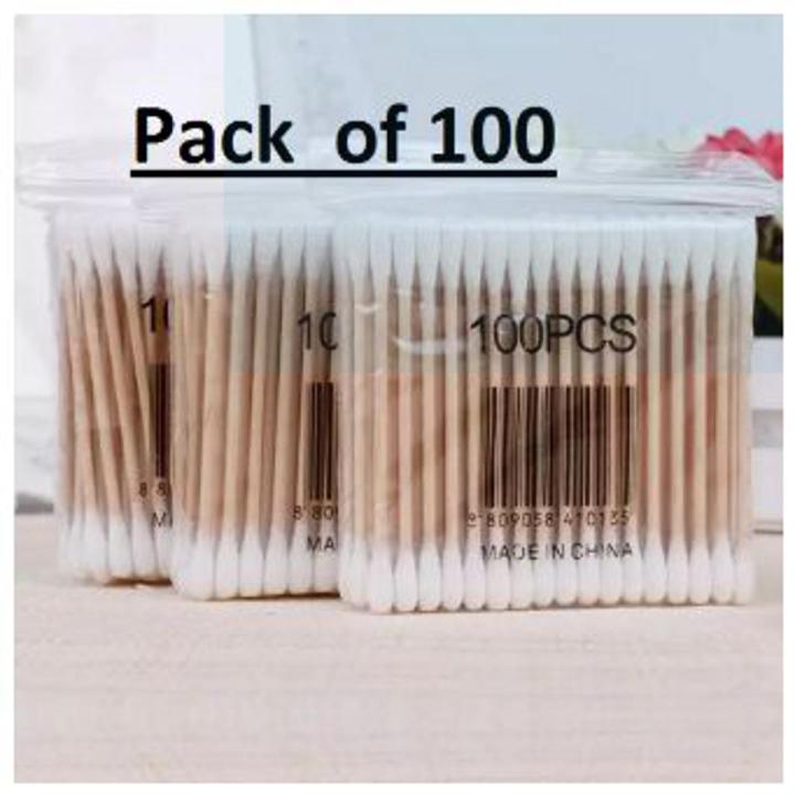 Cotton Buds (Pack of 100) • Soft Buds • Good Quality • Ear Cleaning Swabs