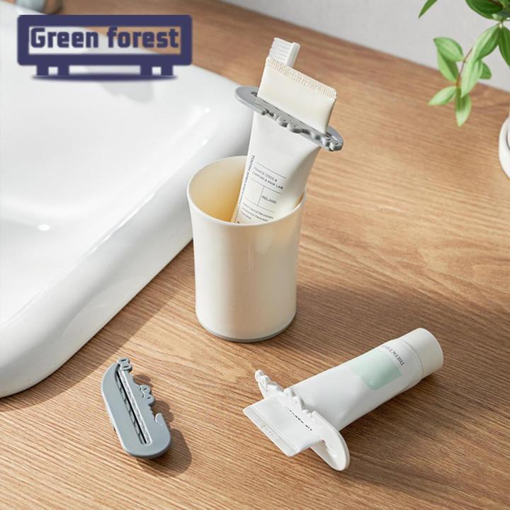 Green forest Cleanser Squeezers Smooth Edge Crocodile Shaped Toothpaste Cream Squeezers