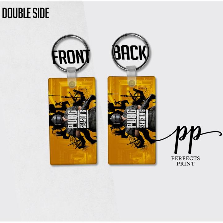 Pubg Keychain Session G In Yellow Background Beautiful Design Keychain Unique Design Good QulityKeychain