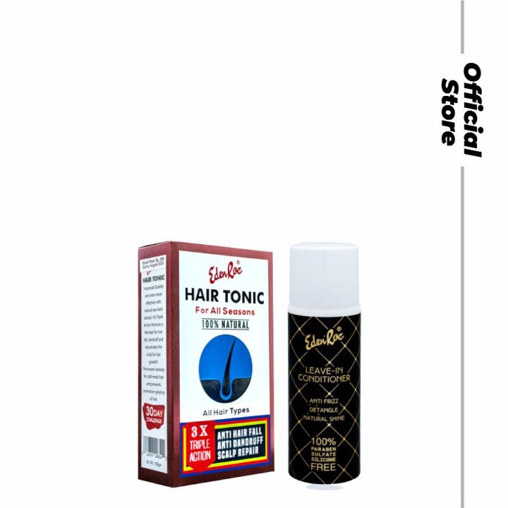 Save Rs.50 On Eden Roc Hair Shine Pack; Leave-In Conditioner & Hair Tonic