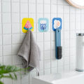1/10/20Pcs Cartoon Hook Adhesive Wall-mounted Wall Hook Seamless Stickers Free Punching Sticky Door Hook Kitchen Wall Hanging. 