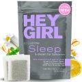 Sleep Tea for Bedtime - Calming Sleepytime Herbal Tea w/Valerian Root, Chamomile, Passion Flower, Lemon Balm - Relaxing Natural Nighty Night Sleeping Tea - Relaxation Self Care Gifts for Women 18 tea bags. 