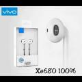 XE680 In-Ear Wired Headset Earphone In White. 