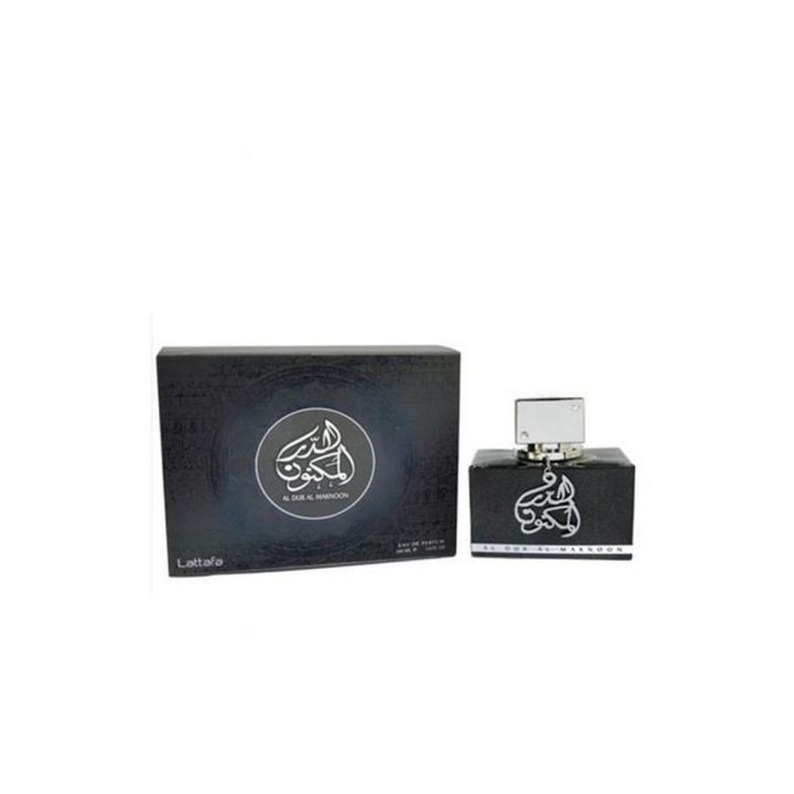 Lattafa Al Dur Al Maknoon Silver Arabic Perfume - 100ml