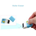 6pcs Cute Animal Pencil Eraser Cartoon Small Roller Erasers Rubber Stationery Supplies for Office School Children Students. 
