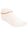 Pair of Golden Anklets for Women. 