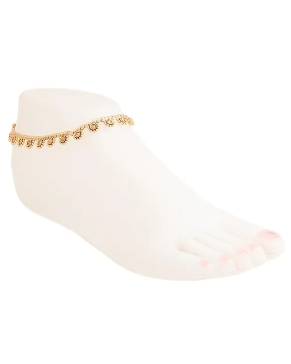 Pair%20of%20Golden%20Anklets%20for%20Women%20-%20Image%204