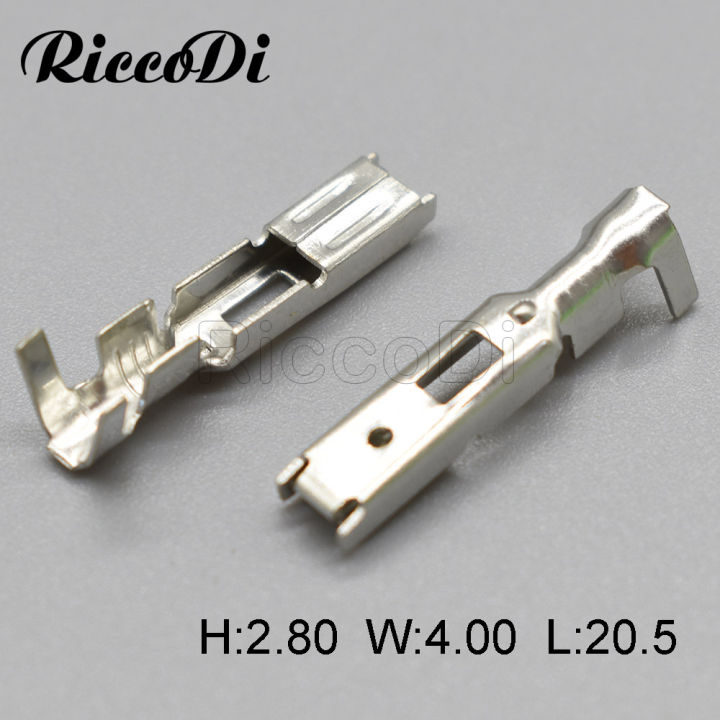 100 Pcs 3.0 MM Plugs Socket Fuse Box Wire Harness Soft Jacket ...