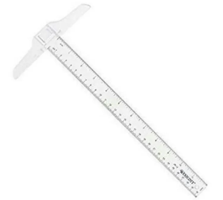 T - Scale For Technical Drawing - 24 Inch